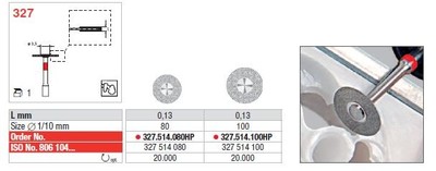 Diamond disc for Zircon