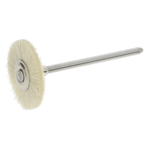 cepillo de pelo de cabra, blanco, Ø17
