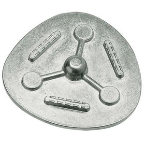 Mountin plate for articulators