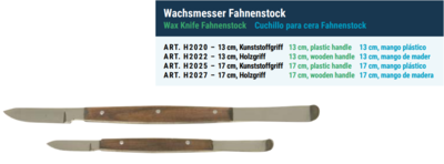 Nož za vosek velik 17 cm