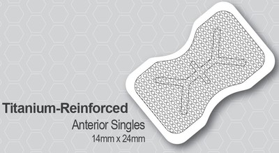 Anterior 14x24 Titanium-reinforced