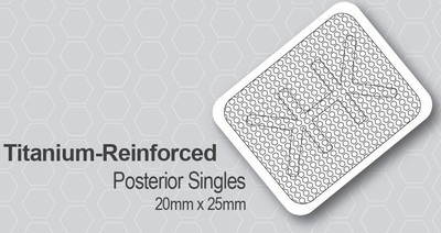 Posterior 20x25 Titanium-reinforced