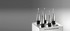 Implant drivers station set