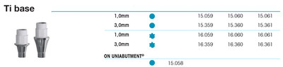 Ti Base 1.0mm EV/4.8, blue