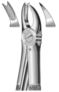 fig.90, English pattern, gornji molari, leva