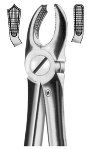 fig.18, English pattern, s protukliznim zahvatom, gornji molarij, leva